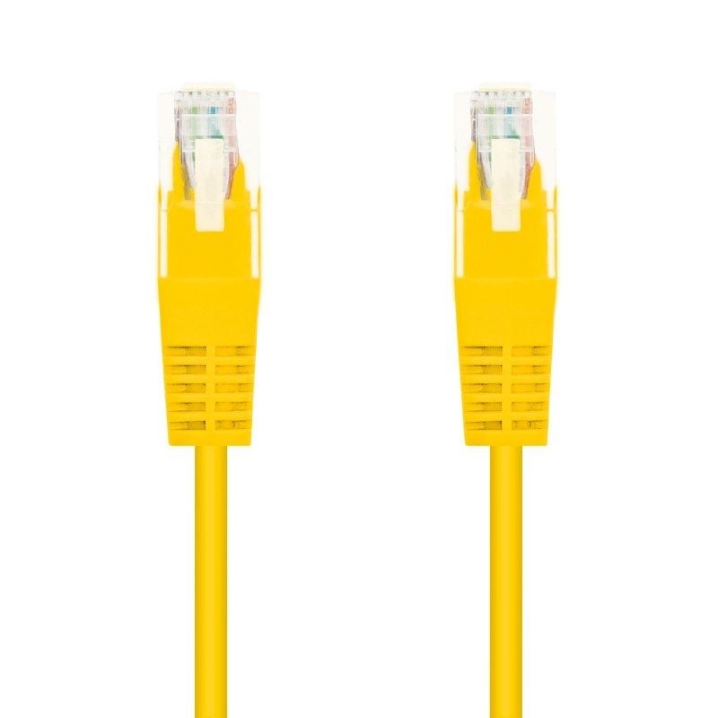 Cabo de Rede RJ45 UTP Nanocable 10.20.0400-l25-y Cat.6 / 25cm / Amarelo