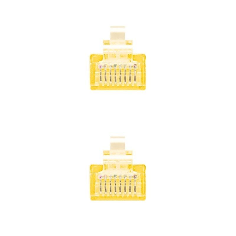 Cabo de Rede RJ45 UTP Nanocable 10.20.0400-l25-y Cat.6 / 25cm / Amarelo