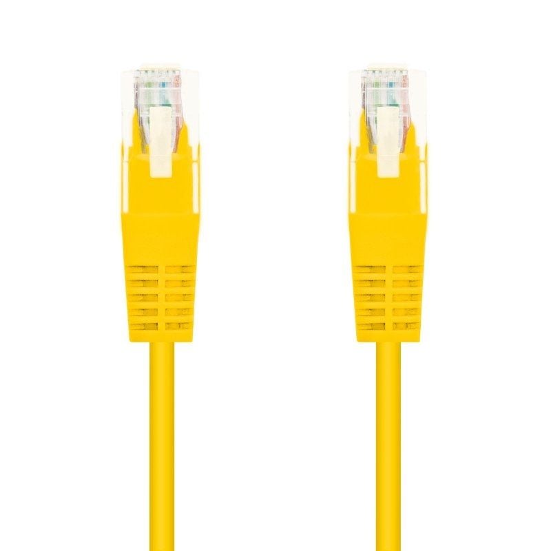 Cabo de Rede RJ45 UTP Nanocable 10.20.0400-y Cat.6 / 50cm / Amarelo