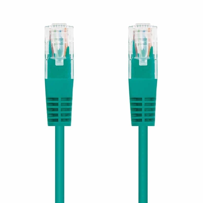 Cabo de Rede RJ45 UTP Nanocable 10.20.0401-gr Cat.6 / 1m / Verde
