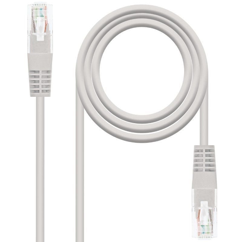 Cabo de Rede RJ45 UTP Nanocable 10.20.0401-l150 Cat.6a / 1,5m / Cinzento