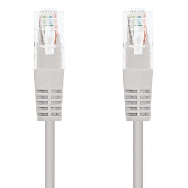 Cabo de Rede RJ45 UTP Nanocable 10.20.0401-l150 Cat.6a / 1,5m / Cinzento