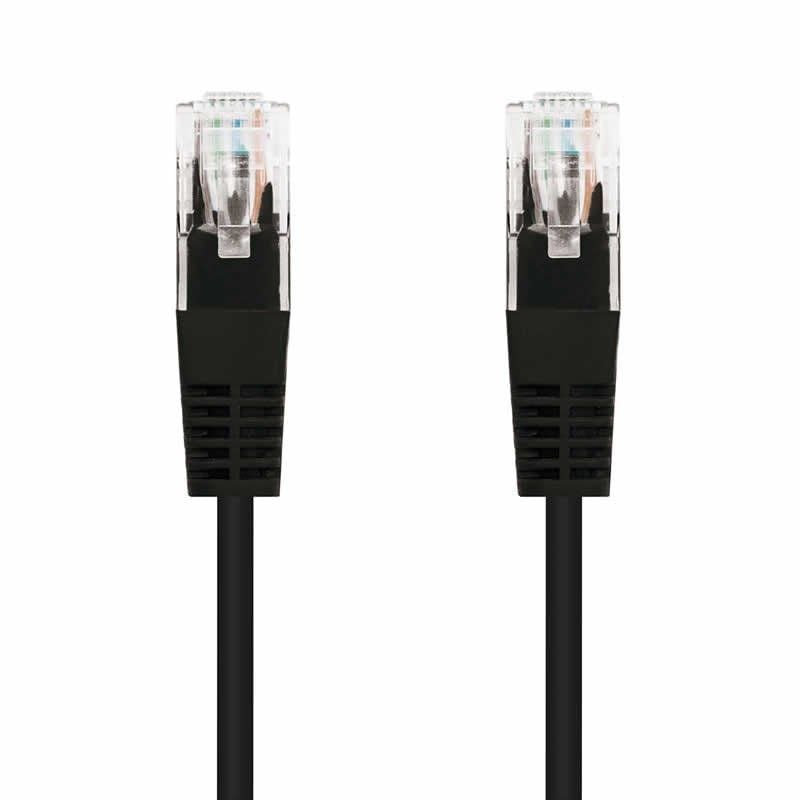 Cabo de Rede RJ45 UTP Nanocable 10.20.0403-bk Cat.6 / 3m / Preto