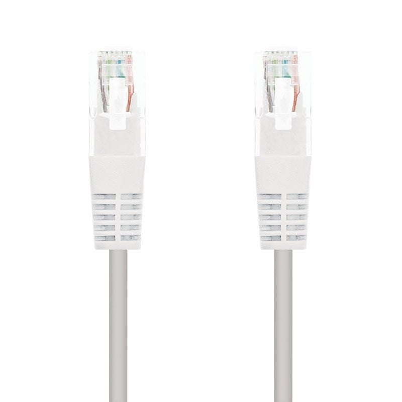 Cabo de Rede RJ45 UTP Nanocable 10.20.0403-w Cat.6 / 3m / Branco