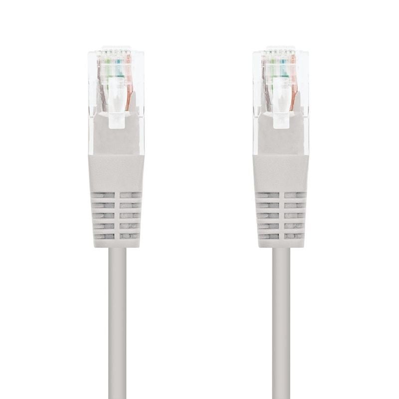 Cabo de Rede RJ45 UTP Nanocable 10.20.0430 Cat.6 / 30m / Cinzento