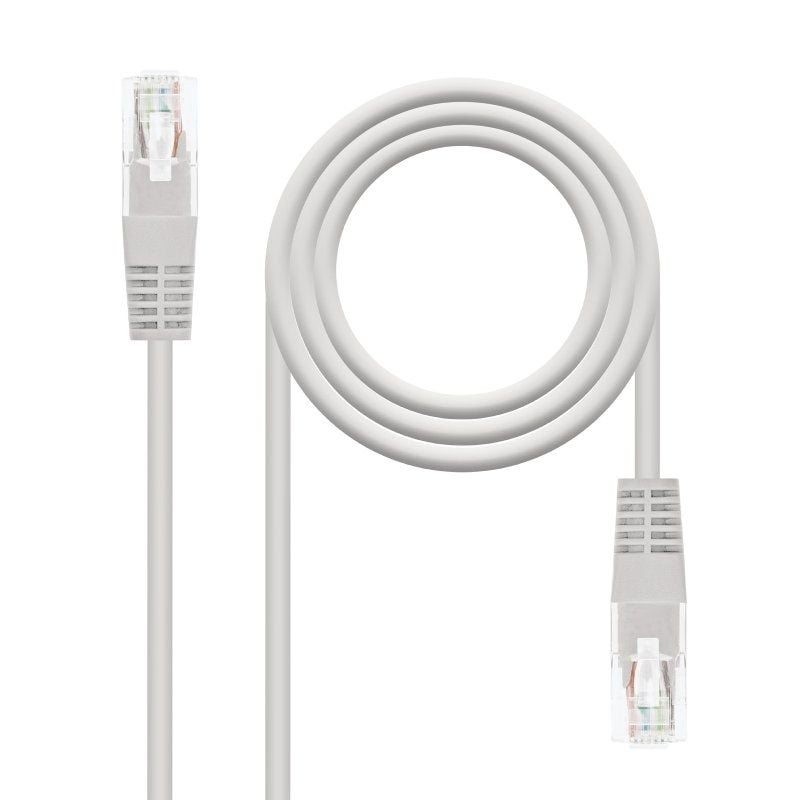 Cabo de Rede RJ45 UTP Nanocable 10.20.0430 Cat.6 / 30m / Cinzento