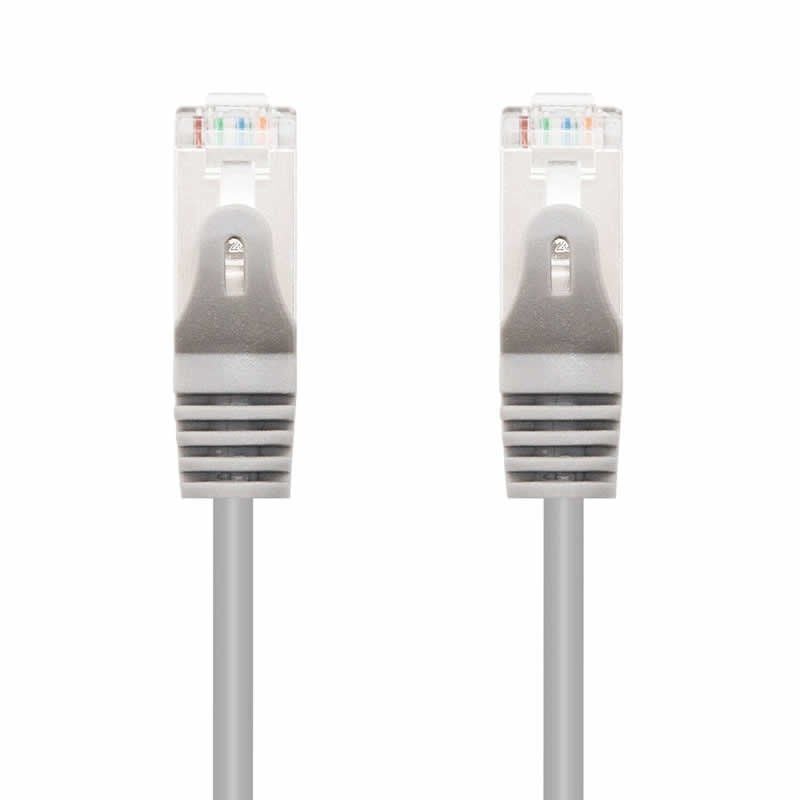 Cabo de Rede RJ45 FTP Nanocable 10.20.0803 Cat.6 / 3m / Cinzento