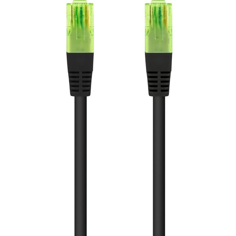 Cabo de Rede RJ45 UTP Nanocable 10.20.1400-l25-bk Cat.6 / 25cm / Preto