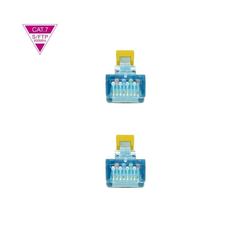 Nanocable 10.20.1702-y RJ45 SFTP Cabo de Rede Cat.7 / 2m / Amarelo