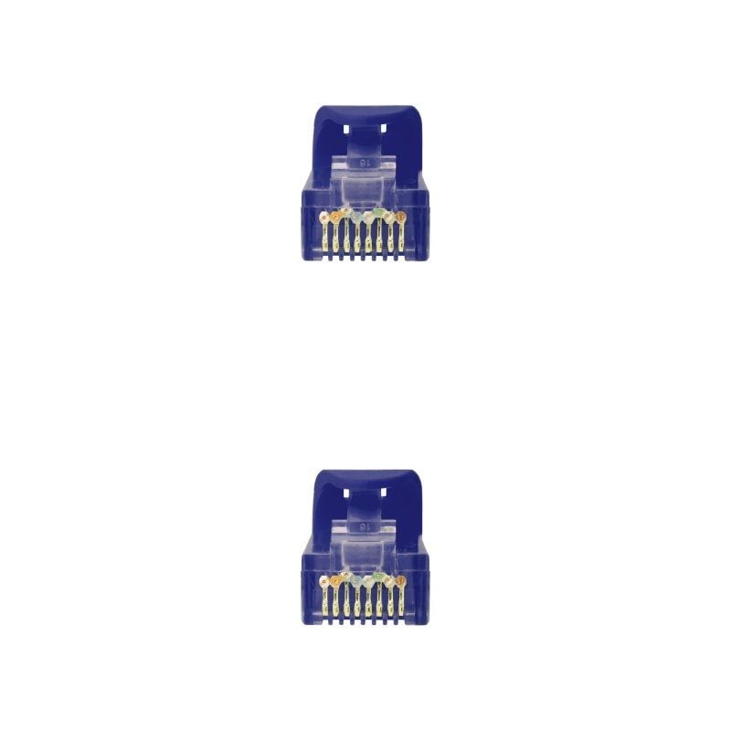 Cabo de Rede RJ45 UTP Nanocable 10.20.1800-l25-bl Cat.6a / LSZH / 25cm / Azul