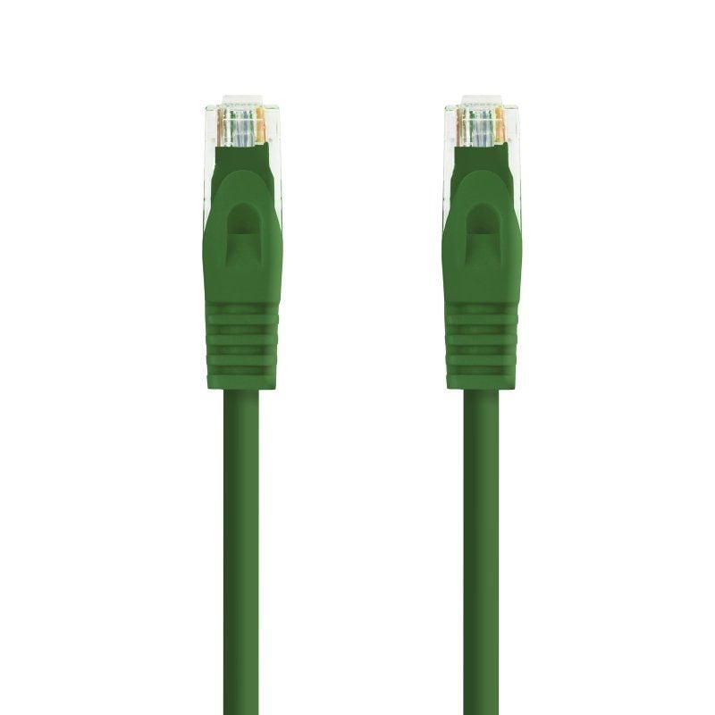 Cabo de Rede RJ45 UTP Nanocable 10.20.1800-l25-gr Cat.6a / LSZH / 25cm / Verde