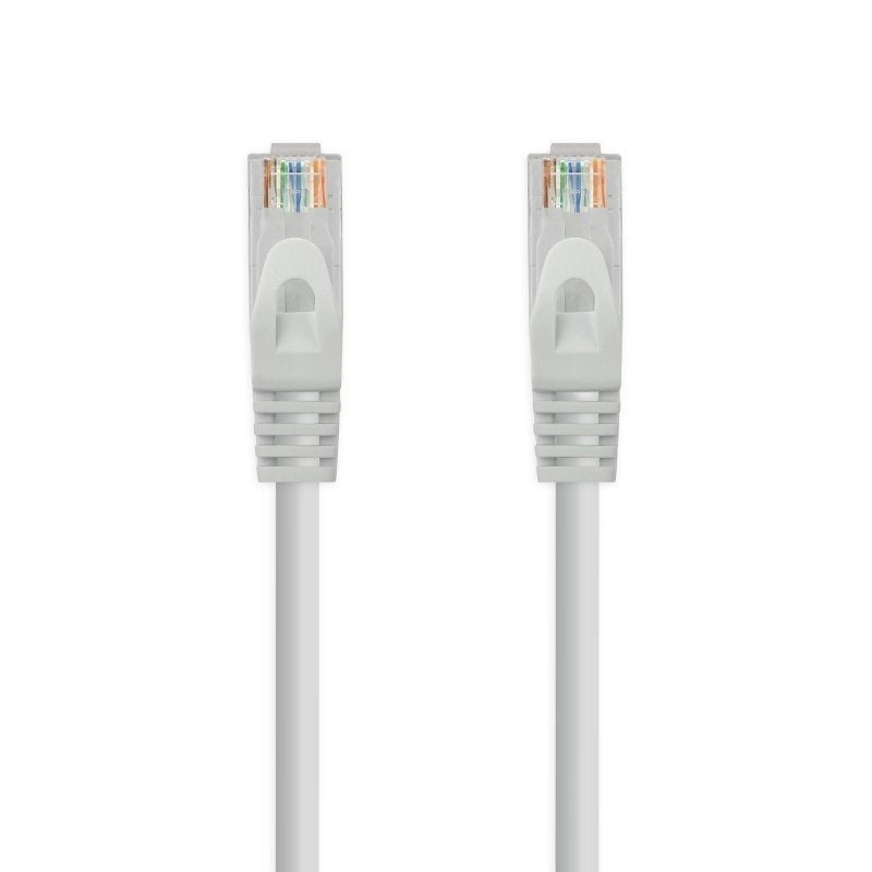 Cabo de Rede RJ45 UTP Nanocable 10.20.1815 Cat.6a / 15m / Cinzento