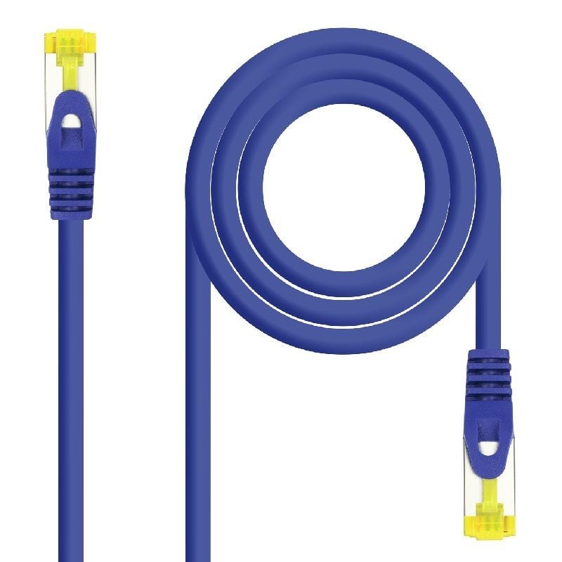Cabo de Rede RJ45 SFTP Nanocable 10.20.1900-l25-bl Cat.6a / LSZH / 25cm / Azul