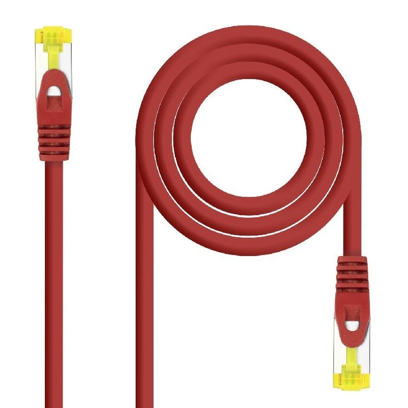 Cabo de Rede RJ45 SFTP Nanocable 10.20.1900-l25-r Cat.6a / LSZH / 25cm / Vermelho