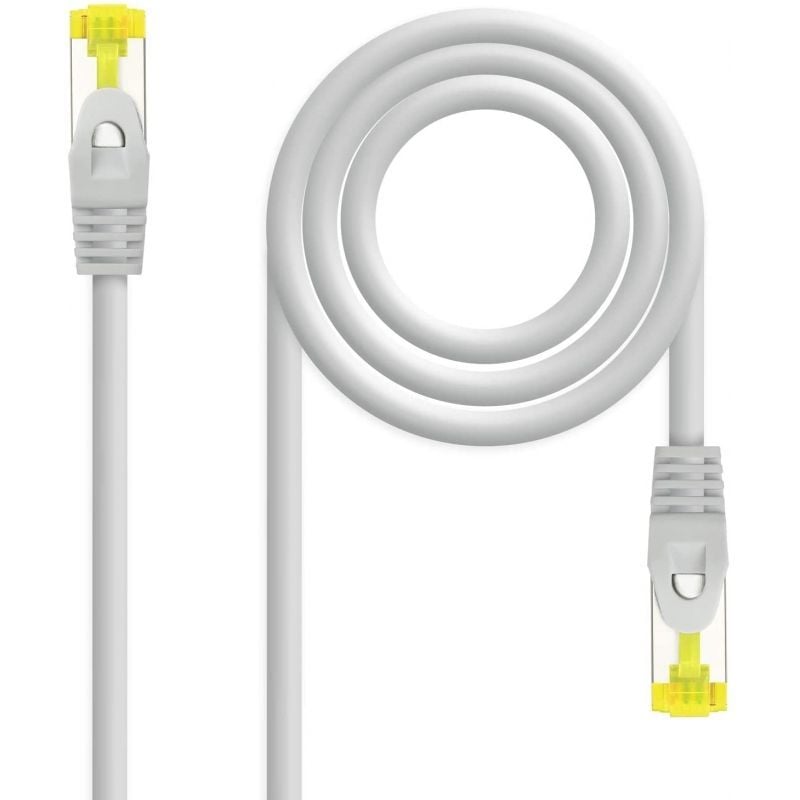 Cabo de Rede RJ45 SFTP Nanocable 10.20.1907 Cat.6a / 7m / Cinzento