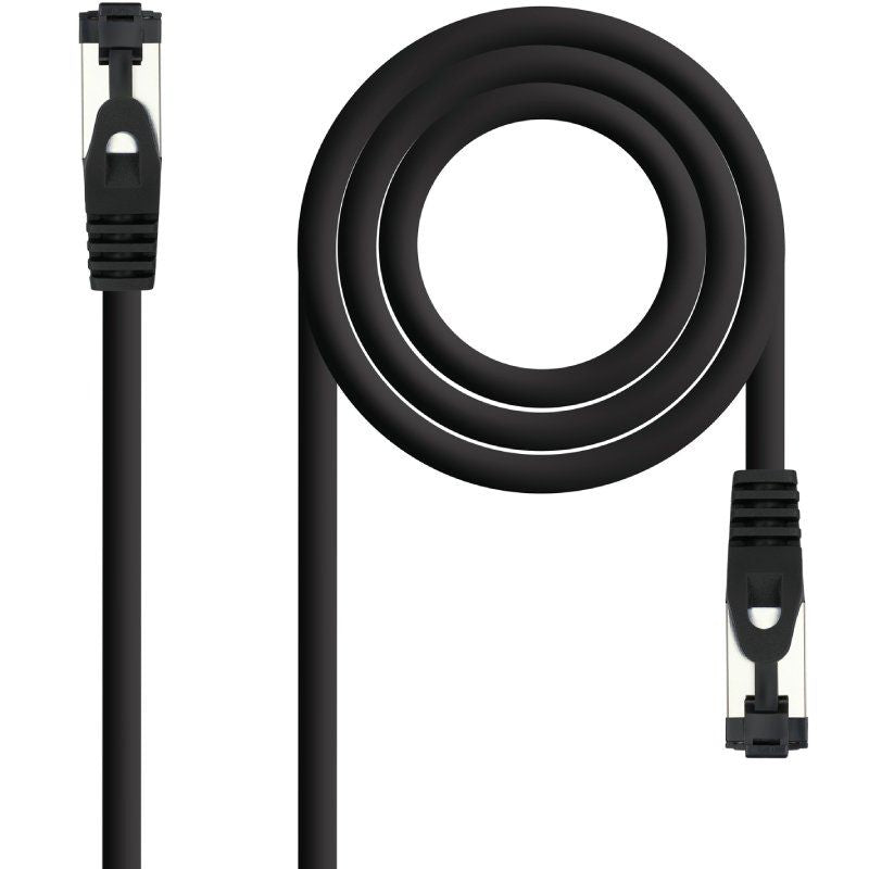 Cabo de Rede RJ45 SSTP Nanocable 10.20.2001-bk Cat.8.1 / 1m / Preto