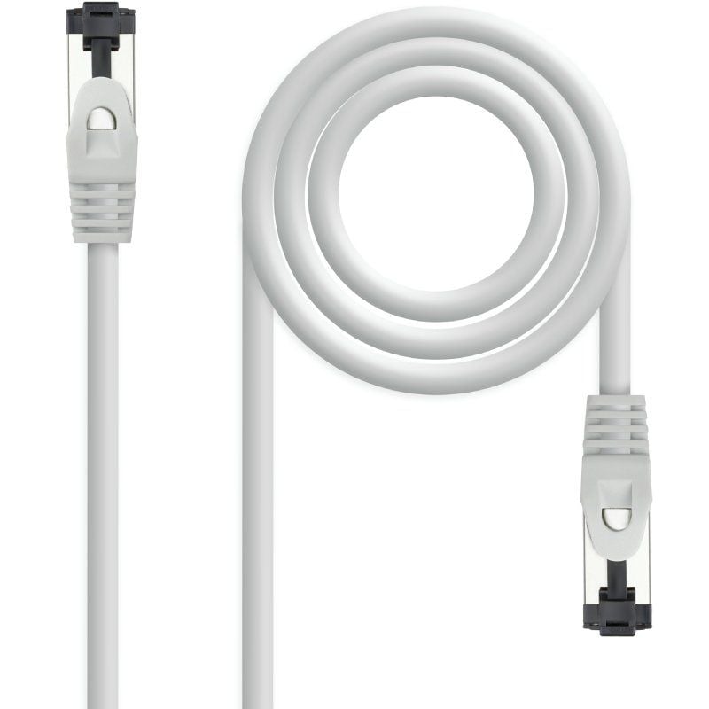Cabo de Rede RJ45 SSTP Nanocable 10.20.2001-l150 Cat.8.1 / 1.5m / Cinzento