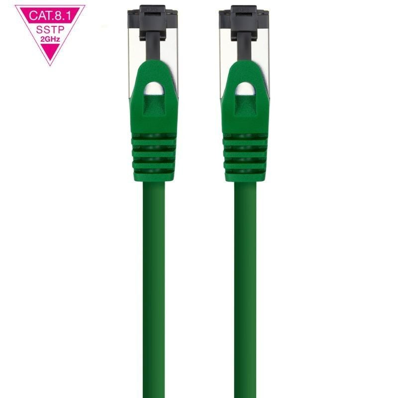 Cabo de Rede RJ45 SSTP Nanocable 10.20.2002-gr Cat.8.1 / 2m / Verde