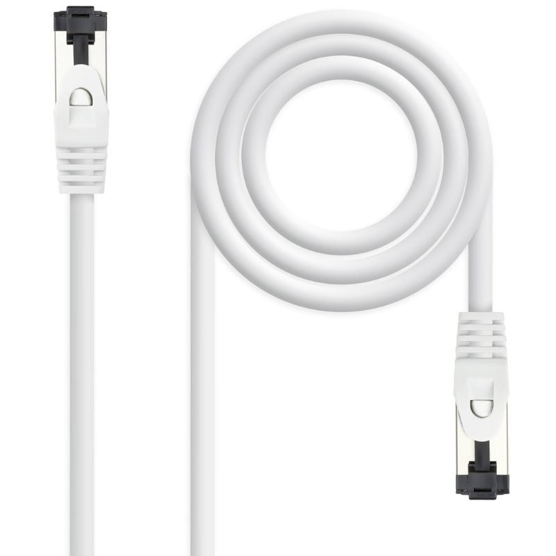 Cabo de Rede RJ45 SSTP Nanocable 10.20.2002-w Cat.8.1 / 2m / Branco