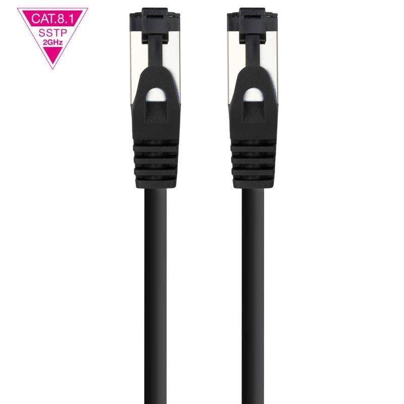 Cabo de Rede RJ45 SSTP Nanocable 10.20.2010-bk Cat.8.1 / 10m / Preto