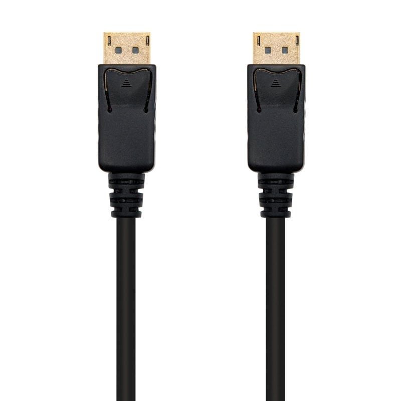 Displayport 1.2 4K Nanocable 10.15.2301-l150 / Displayport Macho - Displayport Macho / 1,5m / Preto