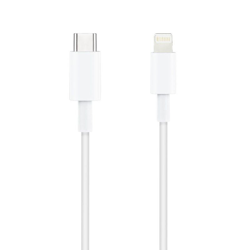 Cabo USB 2.0 Tipo C Lightning Nanocable 10.10.0601 / USB Tipo C Macho - Lightning Macho / 1m / Bran…