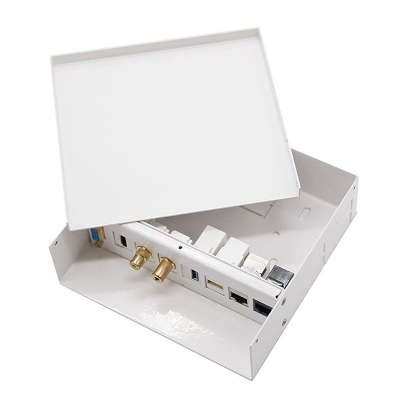 Caixa de Junção Nanocable 10.35.0003 / VGA - HDMI - Jack 3.5 - RCA - USB 3.0 - USB 2.0 - 2x RJ45