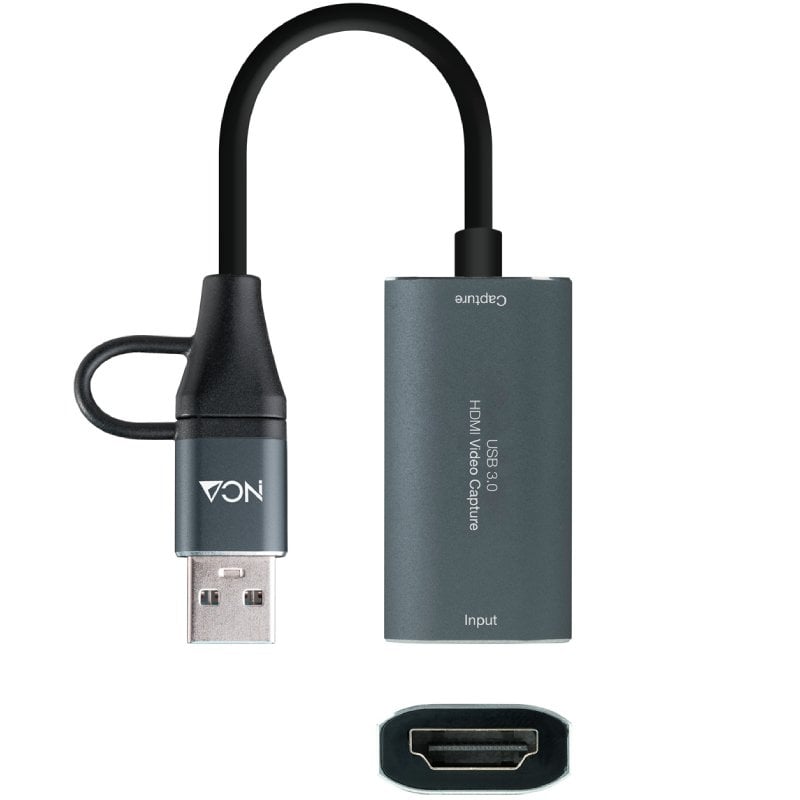 Nanocable Capturador de Vídeo Externo 10.15.0001 / USB Tipo C - USB 3.0