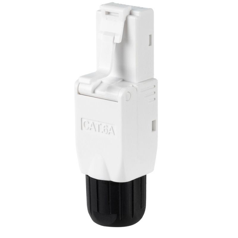 Conector UTP RJ45 Nanocable 10.21.0601 / Cat.6a / Auto-cravação / 10 Unid.