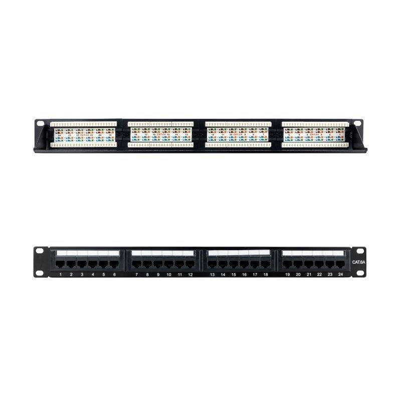 Patch Panel Nanocable 10.21.4124 / 24 Portas / Cat.6a / Altura 1U