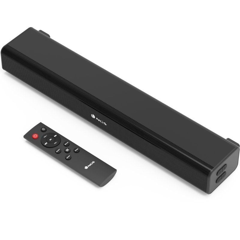 Barra de Som Bluetooth NGS Subway / 40W / 2.0 / Preto
