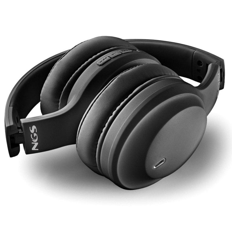 Auscultadores sem Fios NGS Artica Glacier / com Microfone / Bluetooth / Pretos