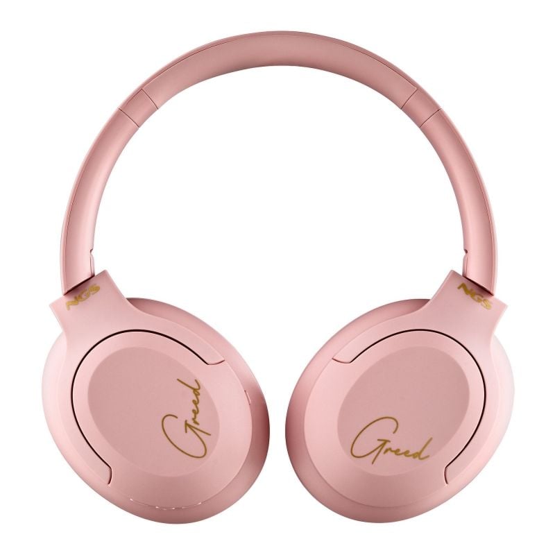 Auscultadores sem Fios NGS Artica Greed / com Microfone / Bluetooth / Rosa