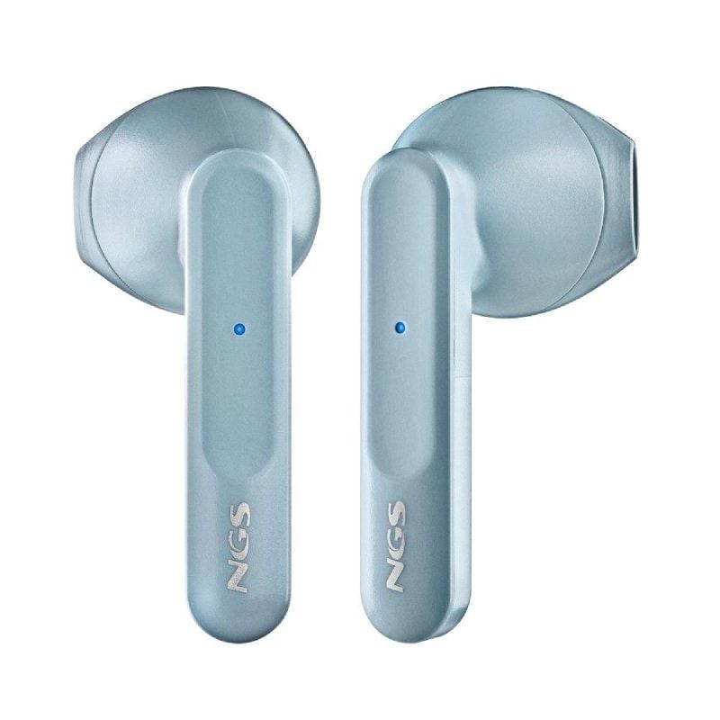 Auscultadores Bluetooth NGS Ártica Move com Estojo de Carregamento / Autonomia 7h / Azul
