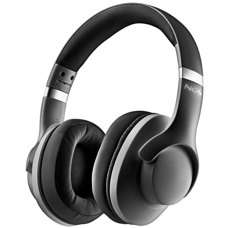 Auscultadores sem Fios NGS Artica Storm / com Microfone / Bluetooth / Pretos