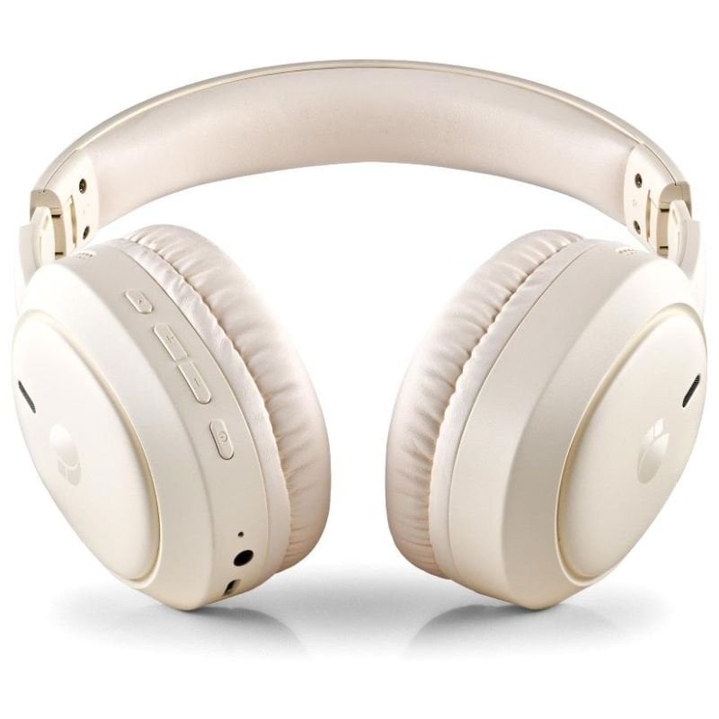 Auscultadores sem Fios NGS Artica Tempest / com Microfone / Bluetooth / Bege