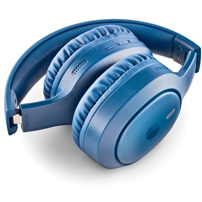 Auscultadores sem Fios NGS Artica Tempest / com Microfone / Bluetooth / Azuis