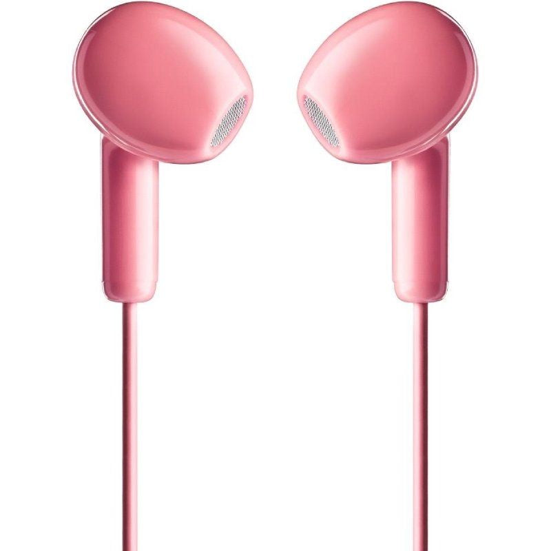 Auscultadores Intra-auriculares NGS Cross Flip / com Microfone / Jack 3.5 / Rosa