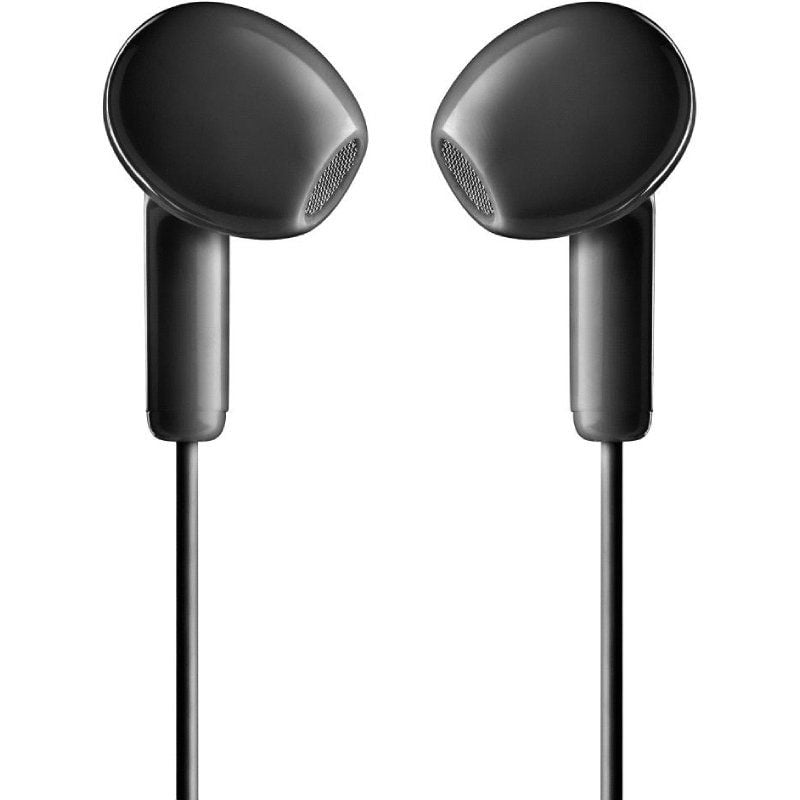 Auscultadores Intra-auriculares NGS Cross Glide / com Microfone / USB Type-c / Preto