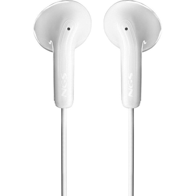 Auscultadores Intra-auriculares NGS Cross Glide / com Microfone / USB Type-c / Branco
