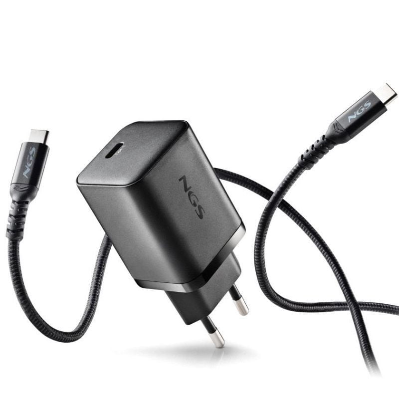 Carregador de Parede Gan NGS Bud 65W / 1xusb Type-c / 65W