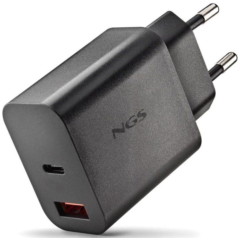 Carregador de Parede NGS Era 20W Gan Gan / 1xusb Type-c / 1xusb / 20W