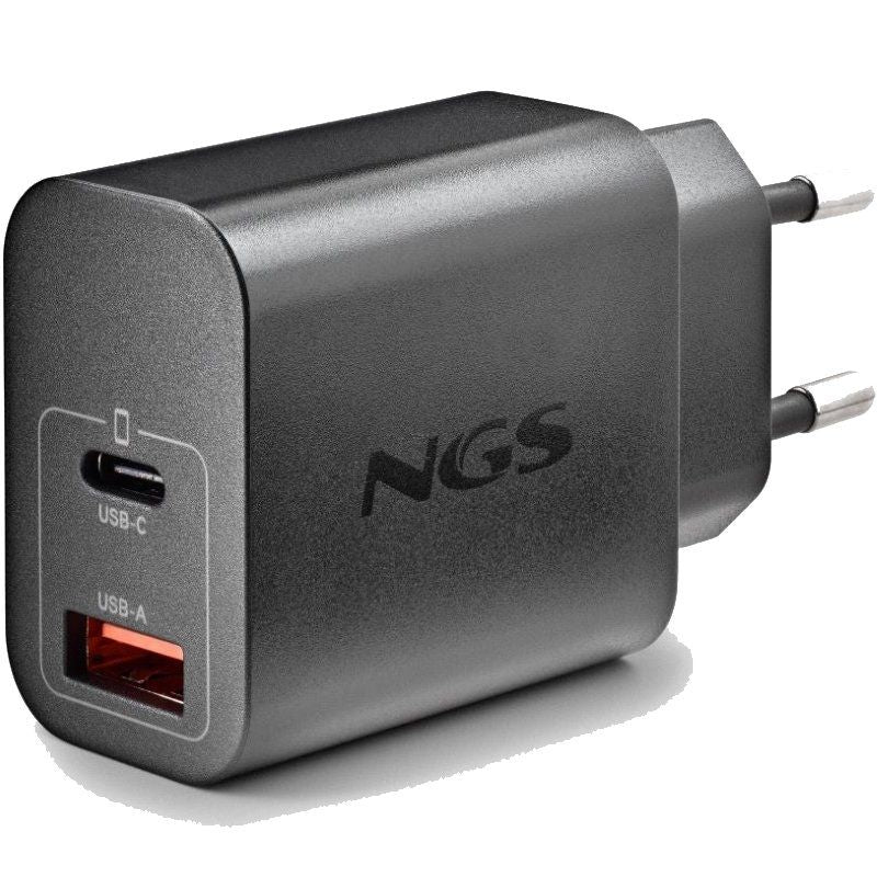 Carregador de Parede NGS Era 20W Gan Gan / 1xusb Type-c / 1xusb / 20W