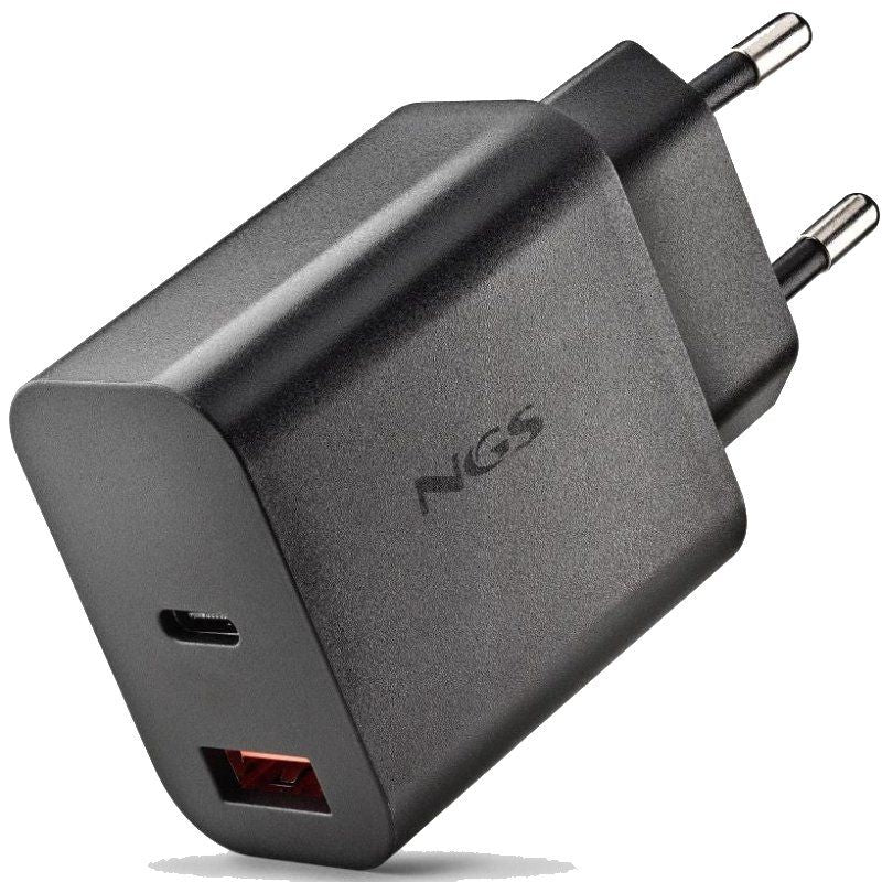 Carregador de Parede NGS Era 30W Gan Gan / 1xusb Type-c / 1xusb / 30W