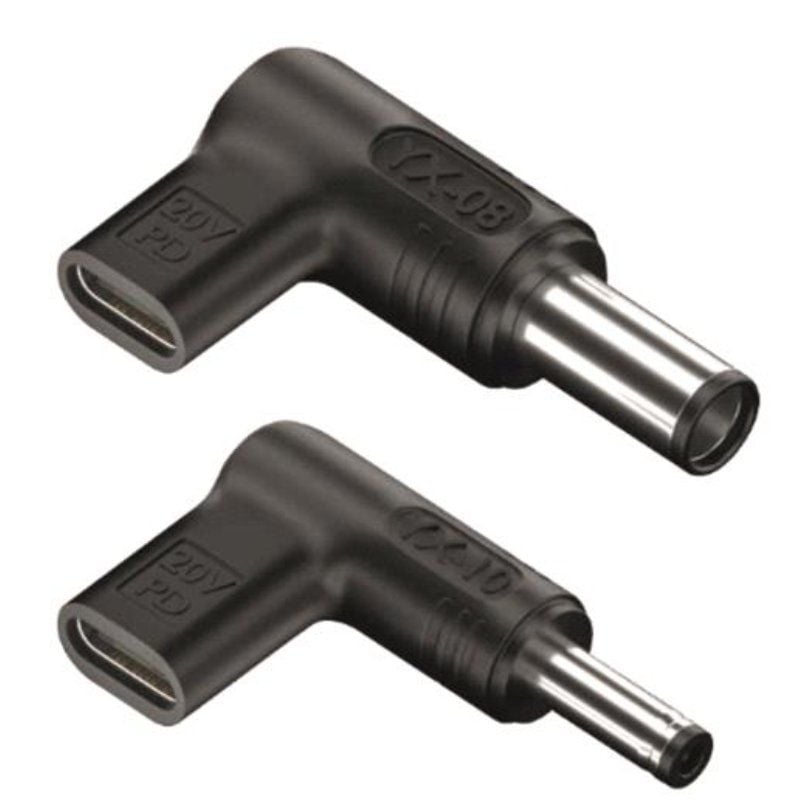 Pack 2 Fichas para Computadores Portáteis Dell NGS Bud-d / DC - USB Type-c