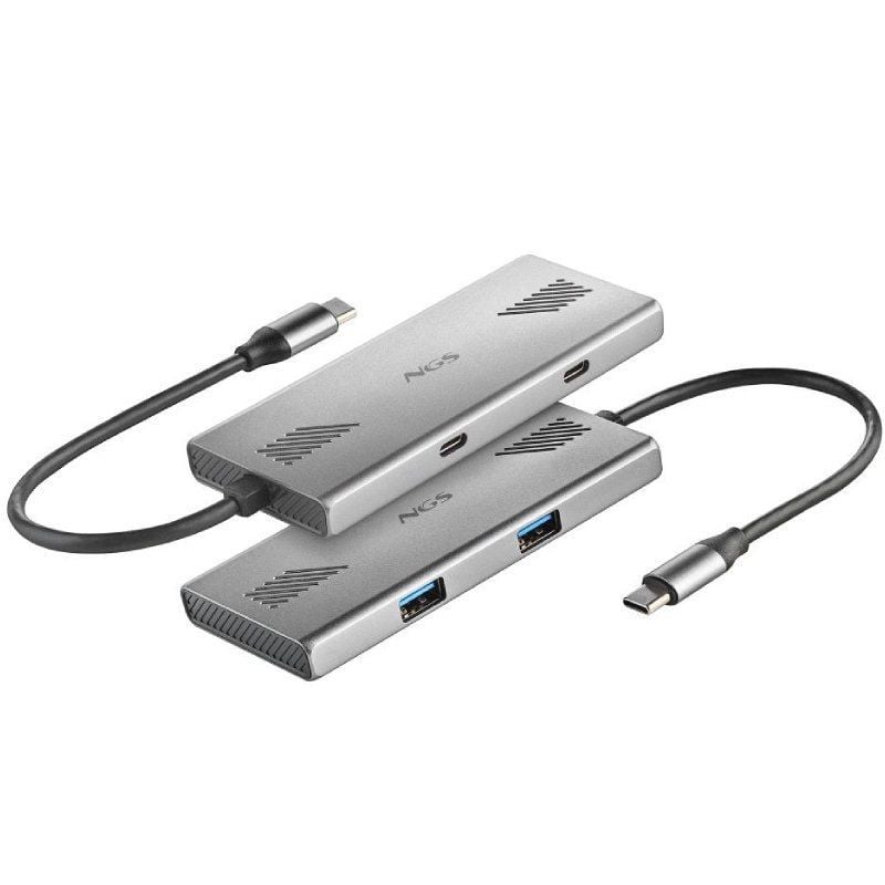 Concentrador USB NGS Wonderduo-c / 2xusb / 2xusb Tipo C NGS Wonderduo-c / 2xusb Tipo C