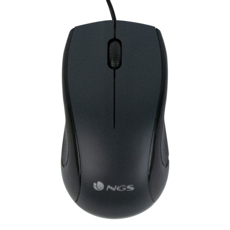 Rato NGS Black Mist / Até 1000 DPI