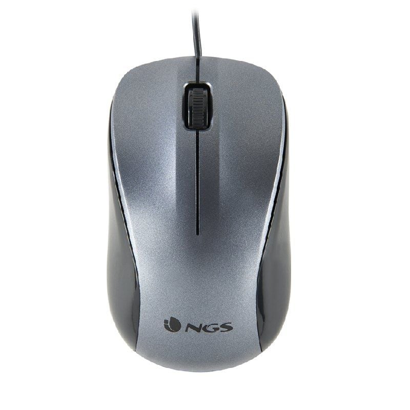 Rato NGS Crew / Até 1200 DPI / Cinzento