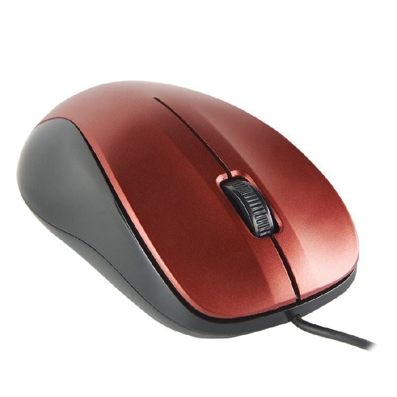 Rato NGS Crew / Até 1200 DPI / Vermelho