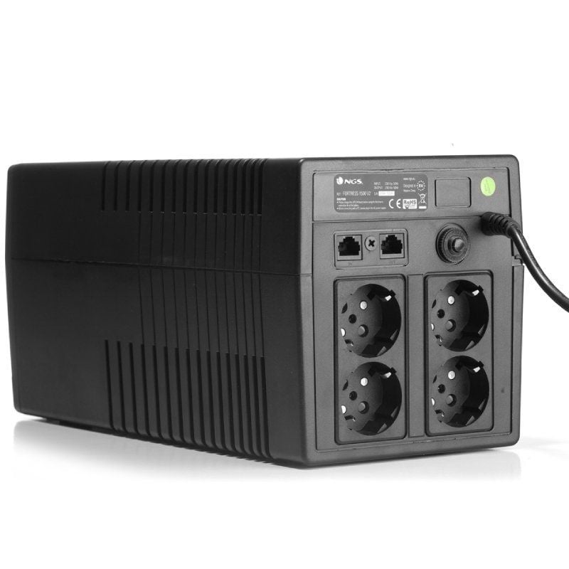 UPS Offline NGS Fortress 1500 V2 / 1200va-720w / 4 Saídas / Formato Torre